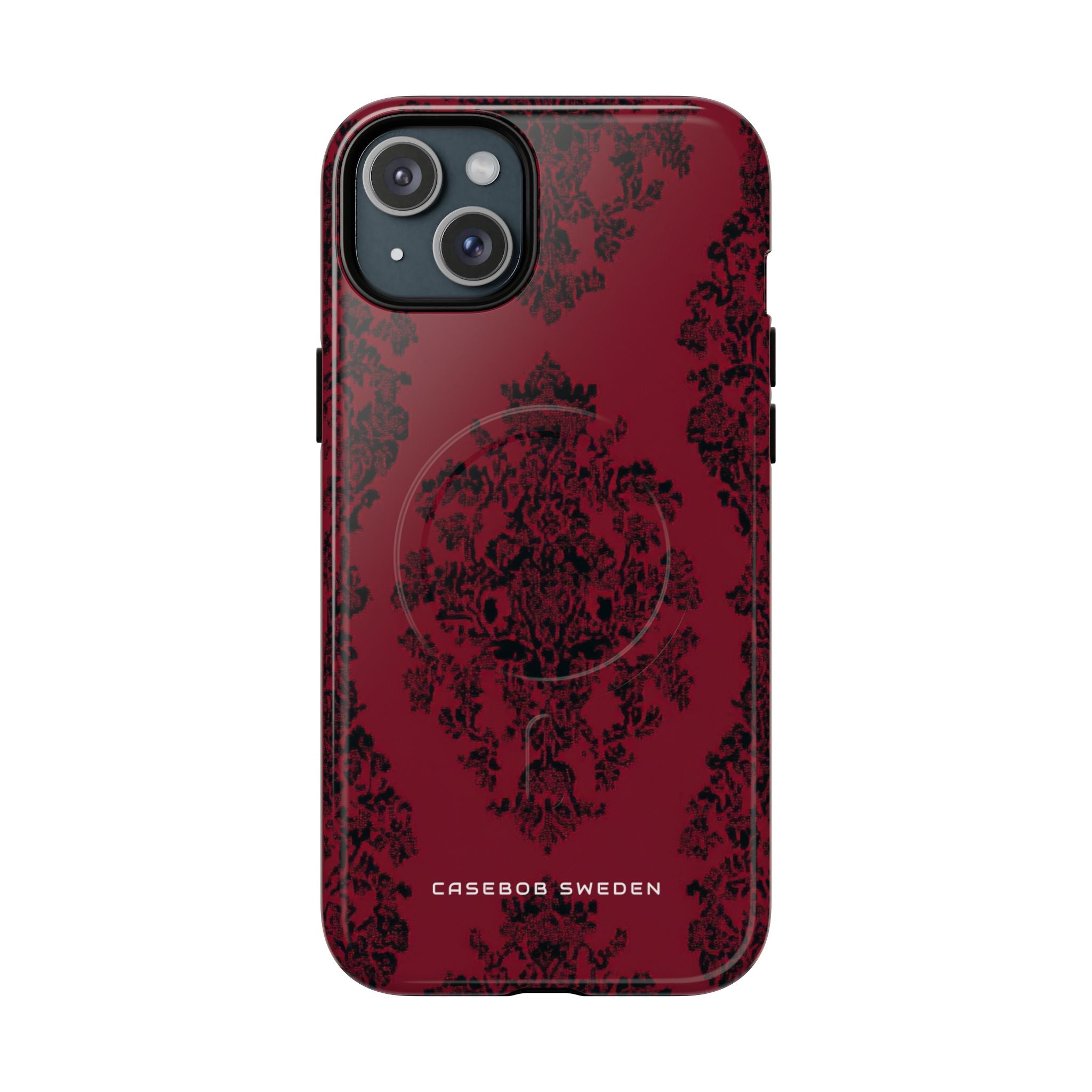 Gothic Crimson Elegance iPhone 15 | Tough+ Phone Case