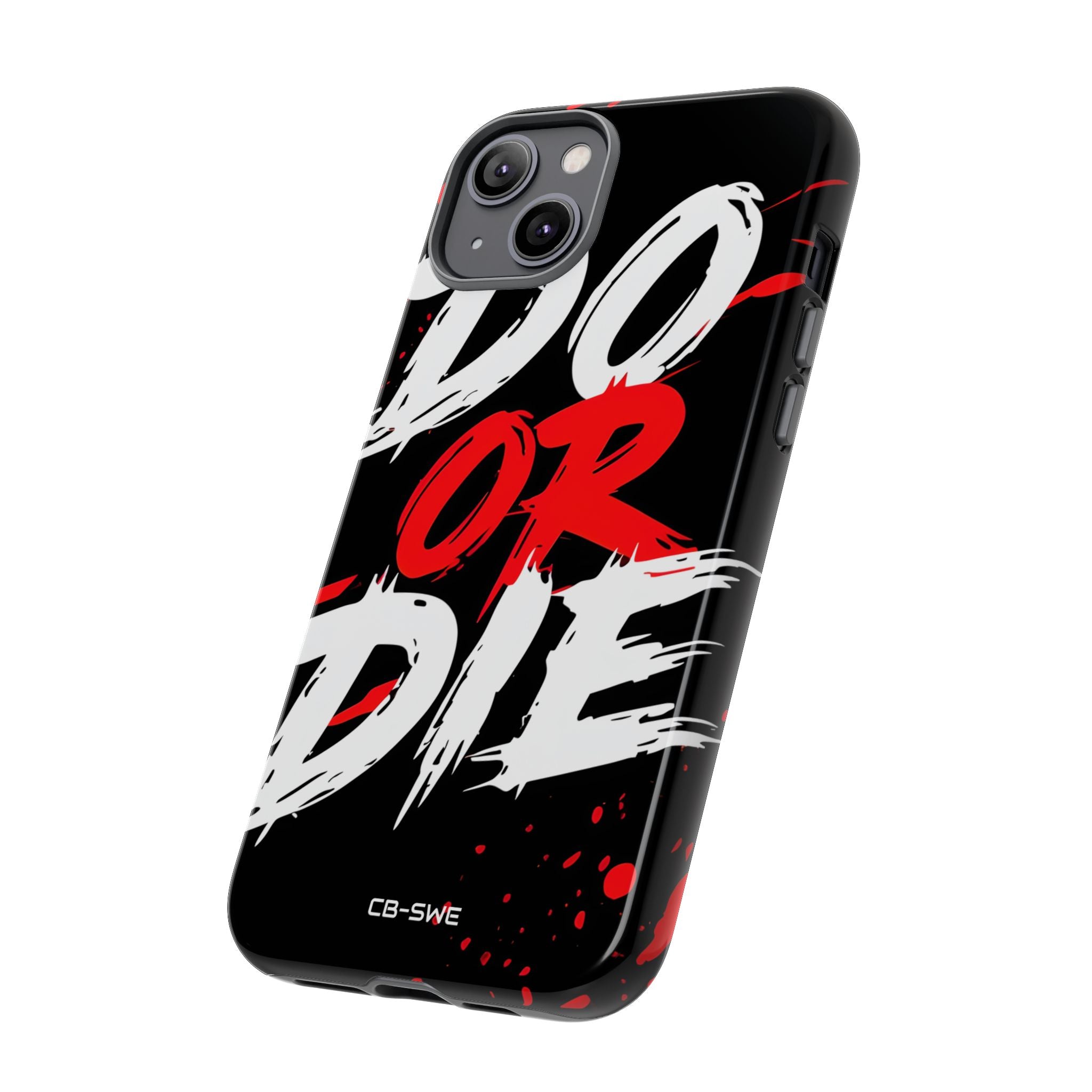 Intense Typography Contrast - iPhone Case