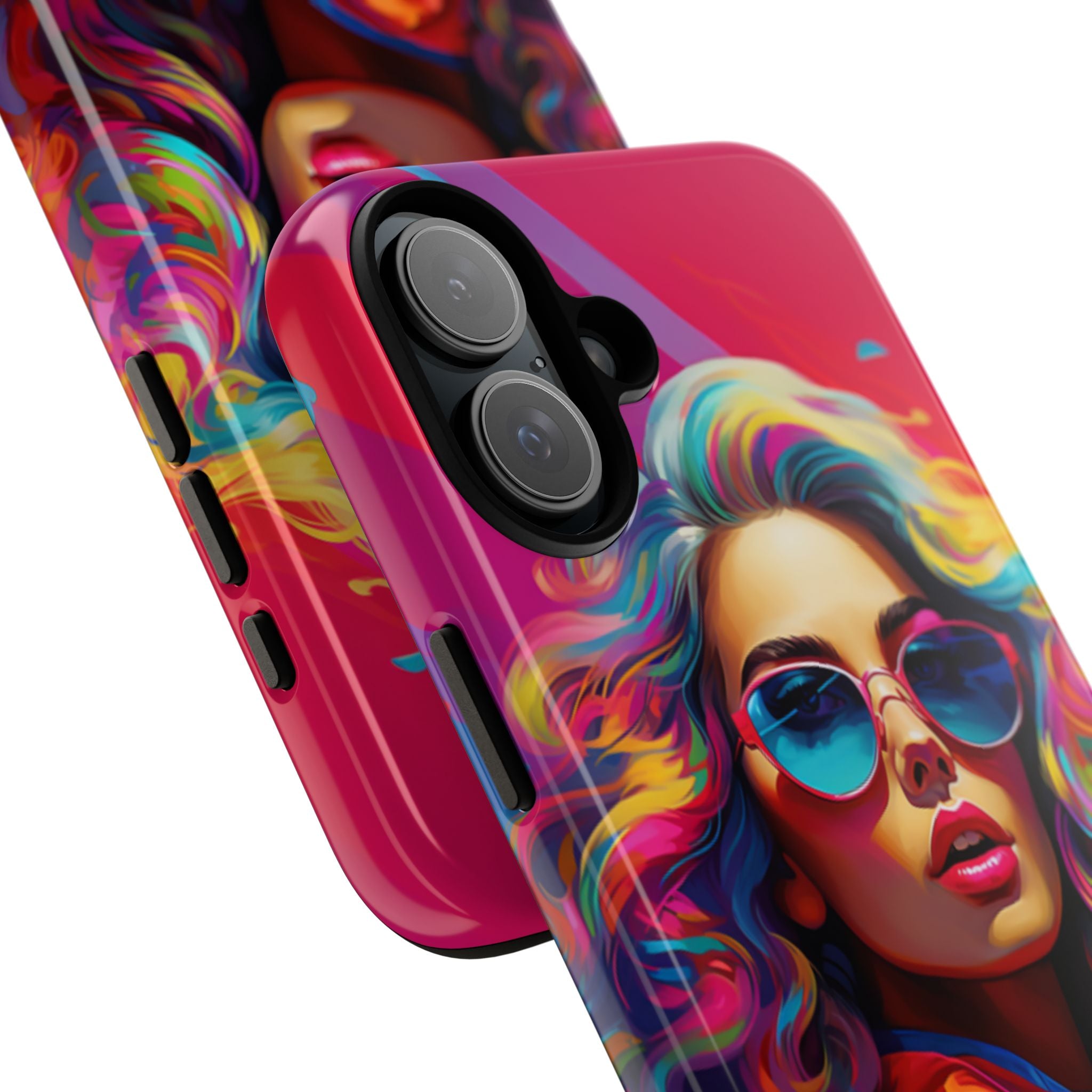 Surreal Color Fusion - iPhone Case