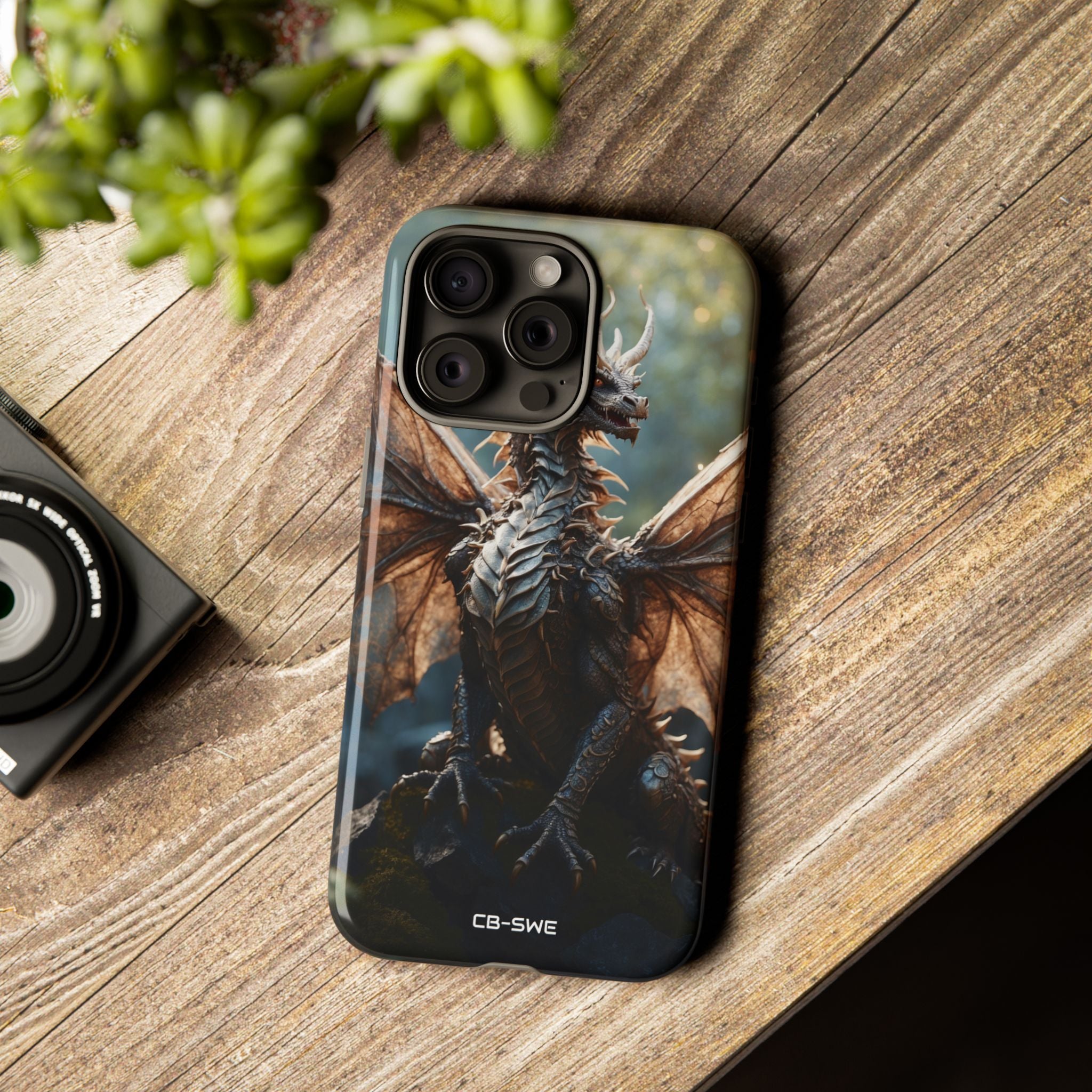 Majestic Dragon Glows - iPhone Case
