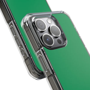 Shamrock Green | Phone Case for iPhone (Clear Impact Case - Magnetic)