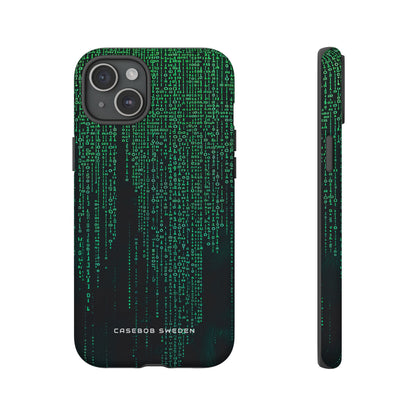 Matrix Gradient Flow iPhone 15 - Tough Phone Case