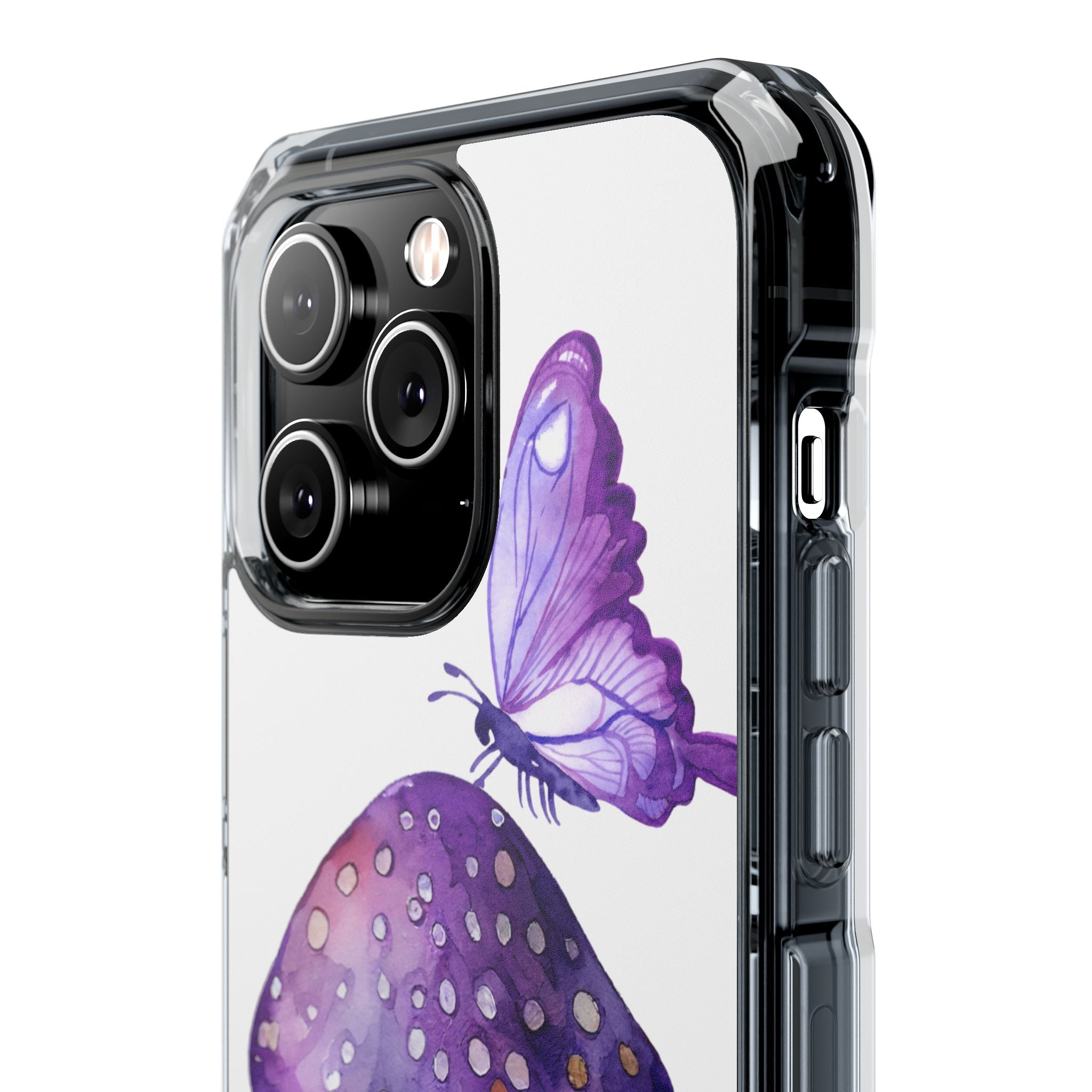 Whimsical Butterfly Perch iPhone Case - Impact