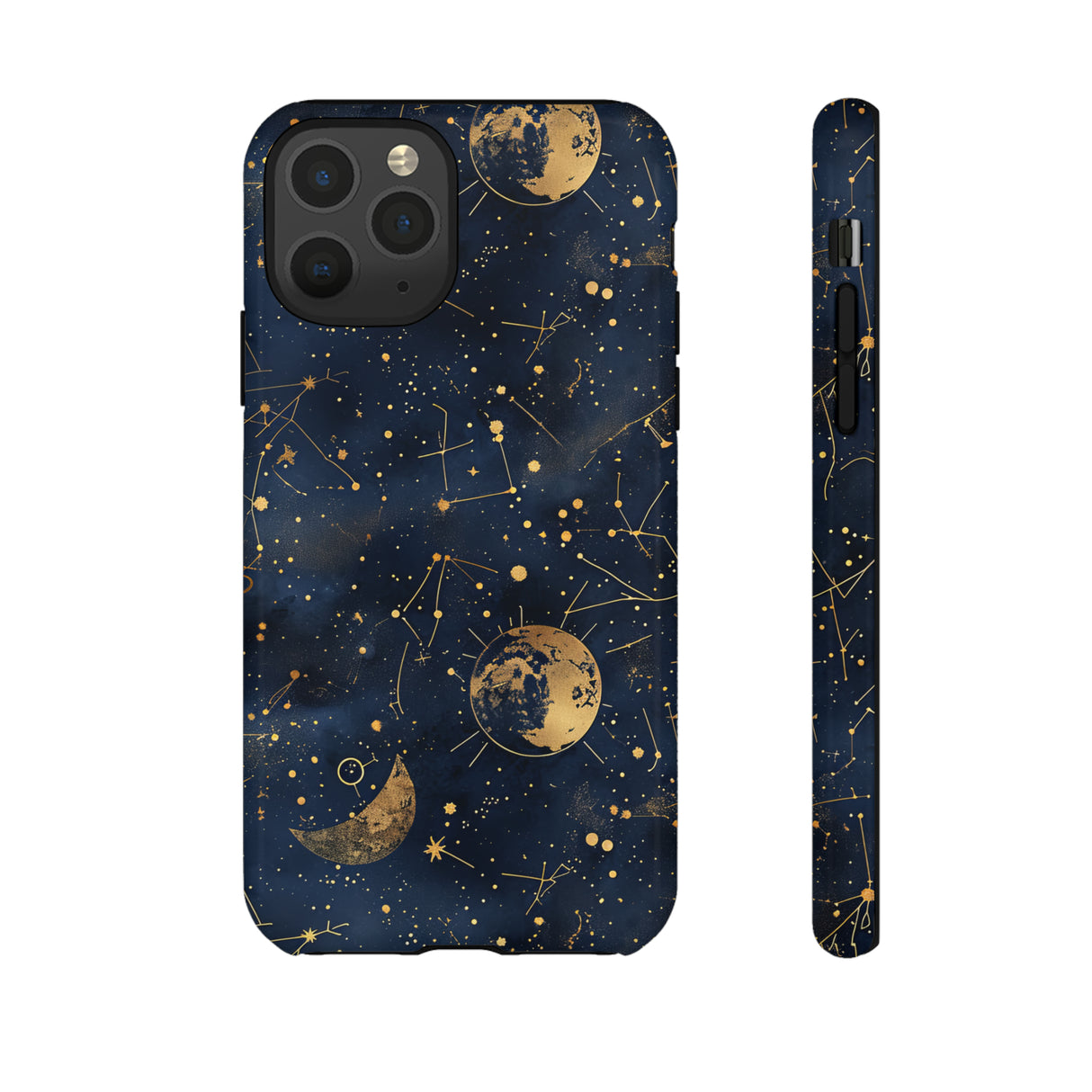 Celestial Zodiac Whispers - Protective Phone Case