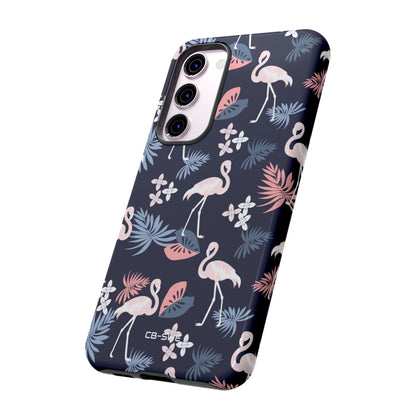 Flamingos Dance Playfully - Samsung Case