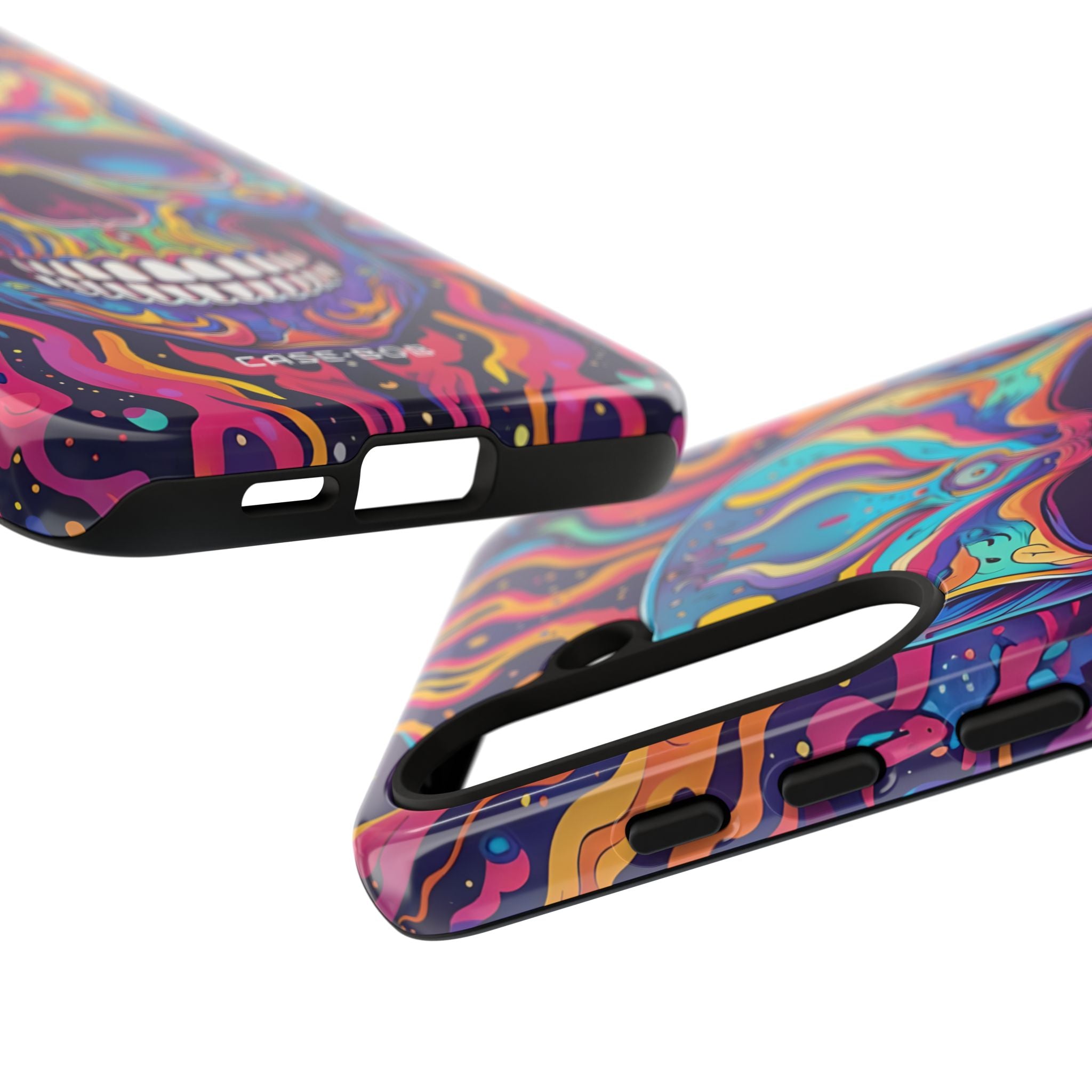 Flaming Skull Samsung S24 Plus Case - Tough