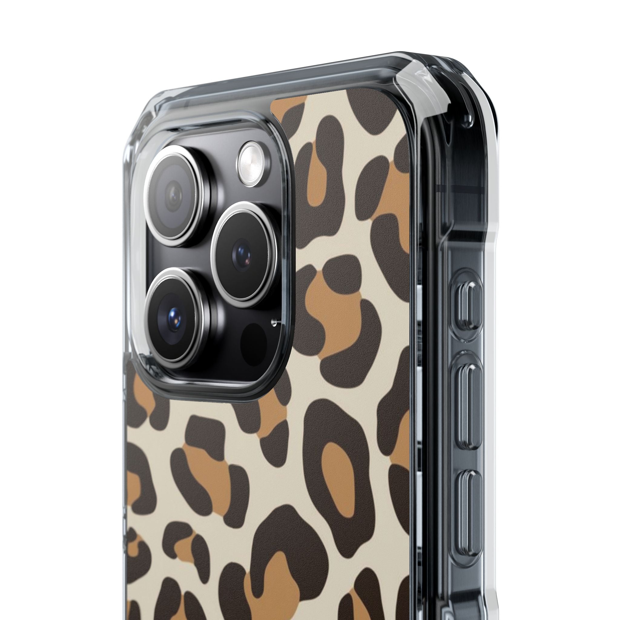 Leopard Print Elegance iPhone Case - Impact