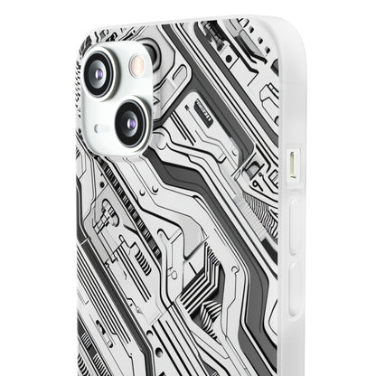 Techno Circuitry | Flexible Phone Case for iPhone