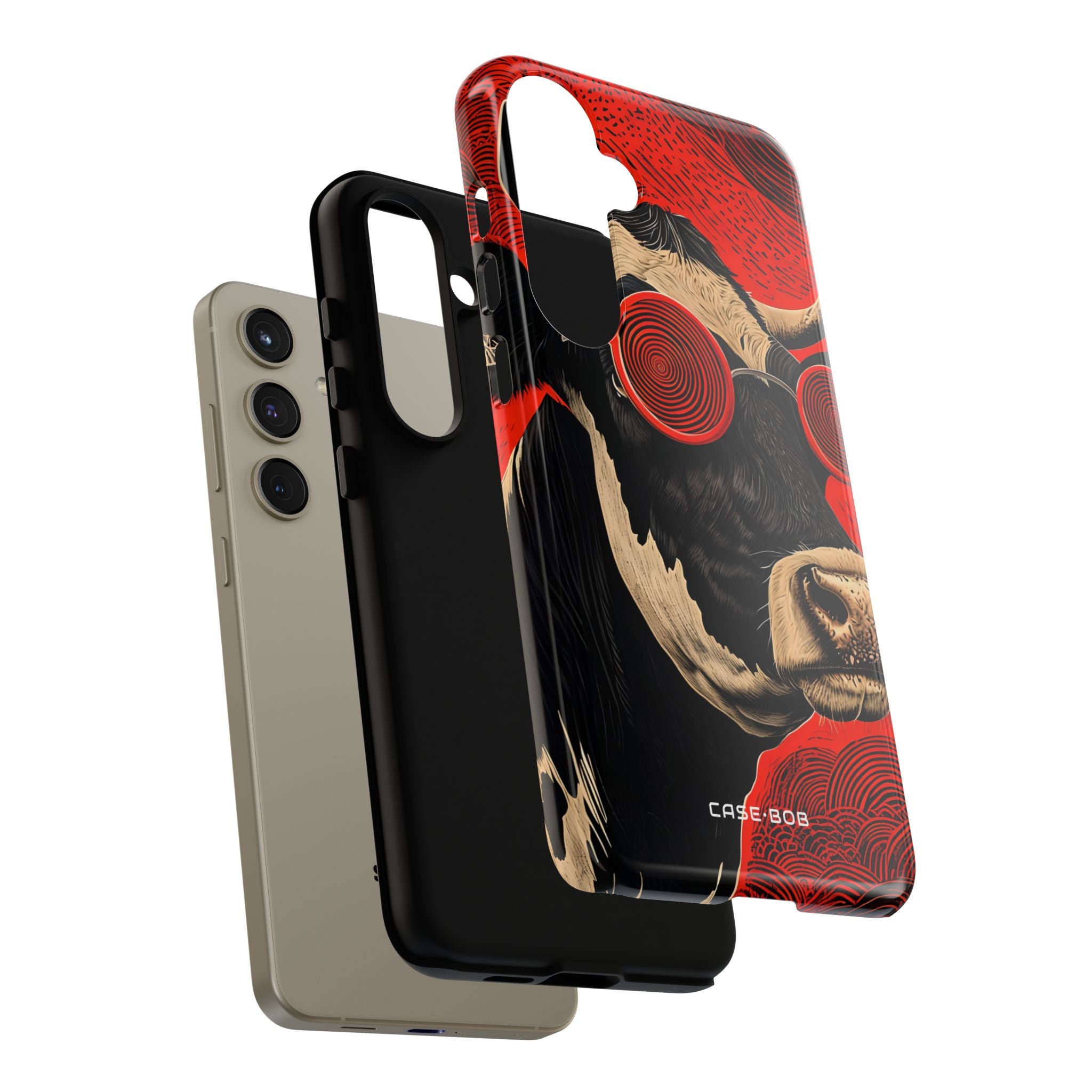 Hypnotic Cow Samsung S24 Plus Case - Tough