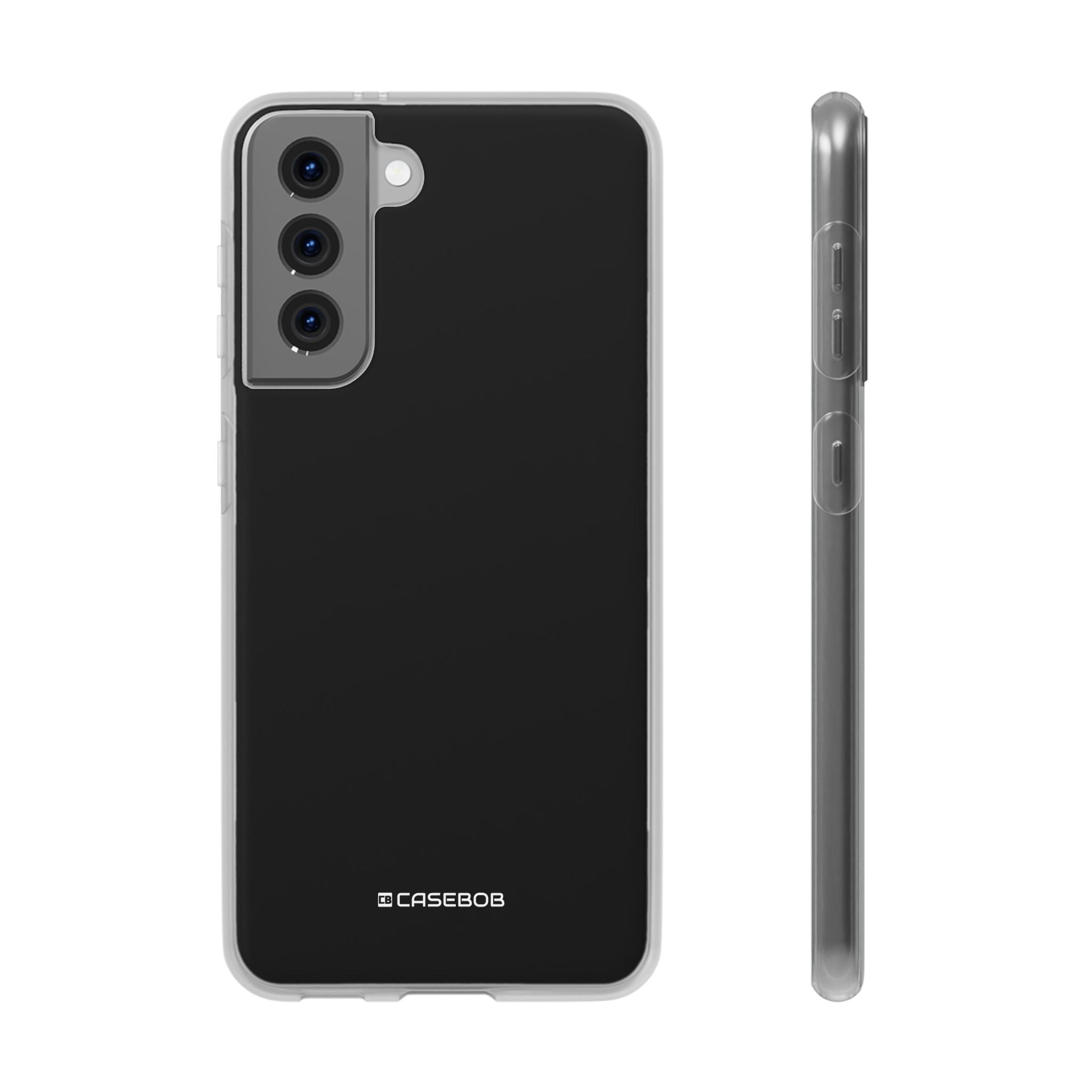 Black | Phone Case for Samsung (Flexible Case)