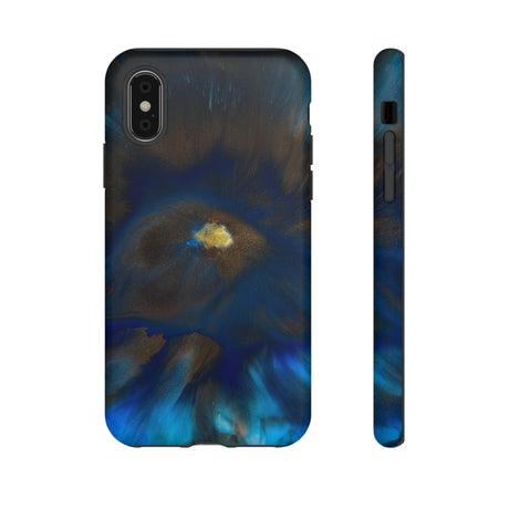 Space Galaxy Ink Art iPhone Case (Protective) iPhone X Matte Phone Case