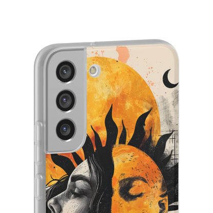 Sunlit Duality | Flexible Phone Case for Samsung Galaxy