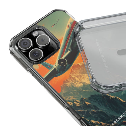 Vintage Skyward Adventure iPhone 16 - Clear Impact Phone Case