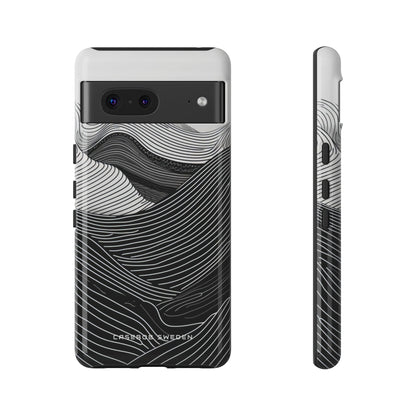 Undulating Horizon Waves Google Pixel 7 - Tough Phone Case