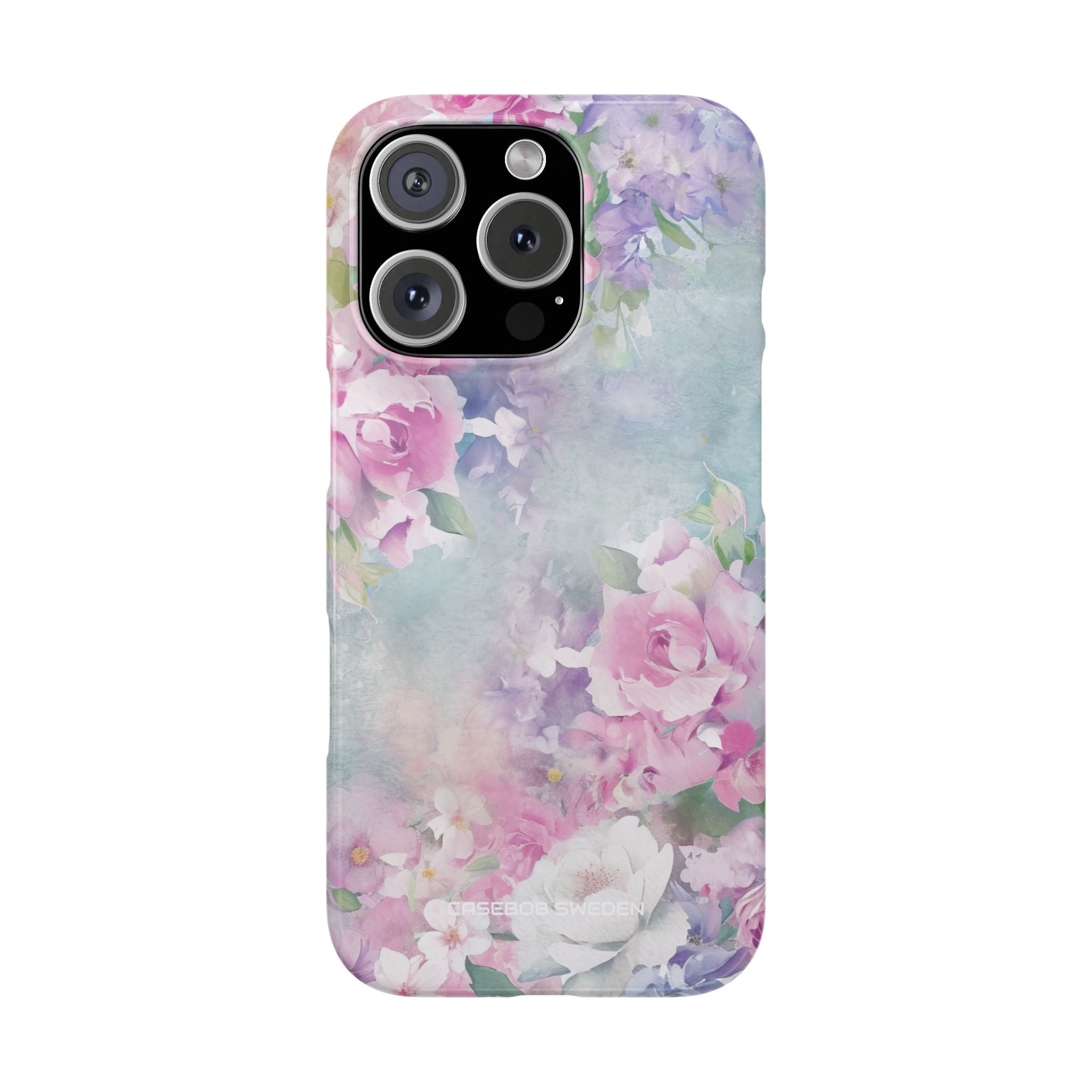 Dreamy Floral Watercolor - Slim iPhone 16 Phone Case