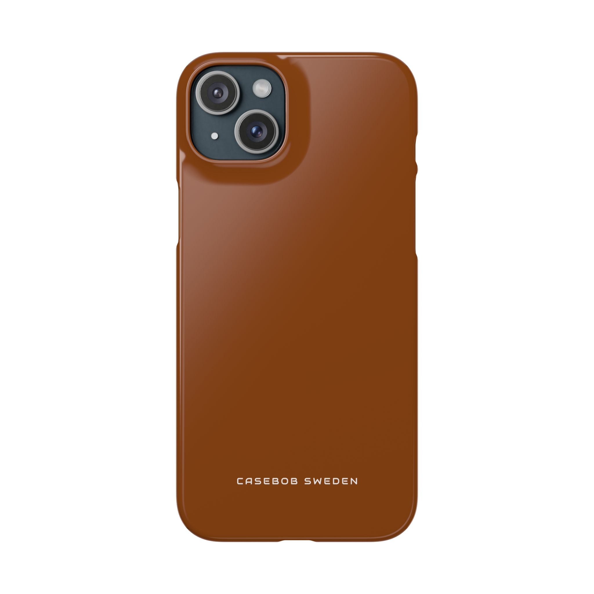 Saddle Brown iPhone 15 - Slim Phone Case