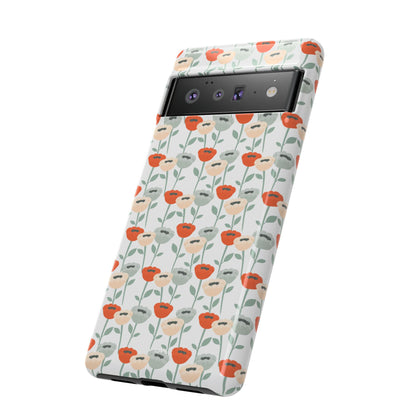 Minimalist Floral Elegance - Google Pixel Case