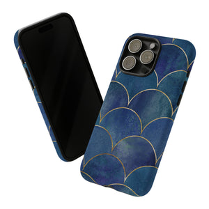 Blue Mermaid - Protective Phone Case