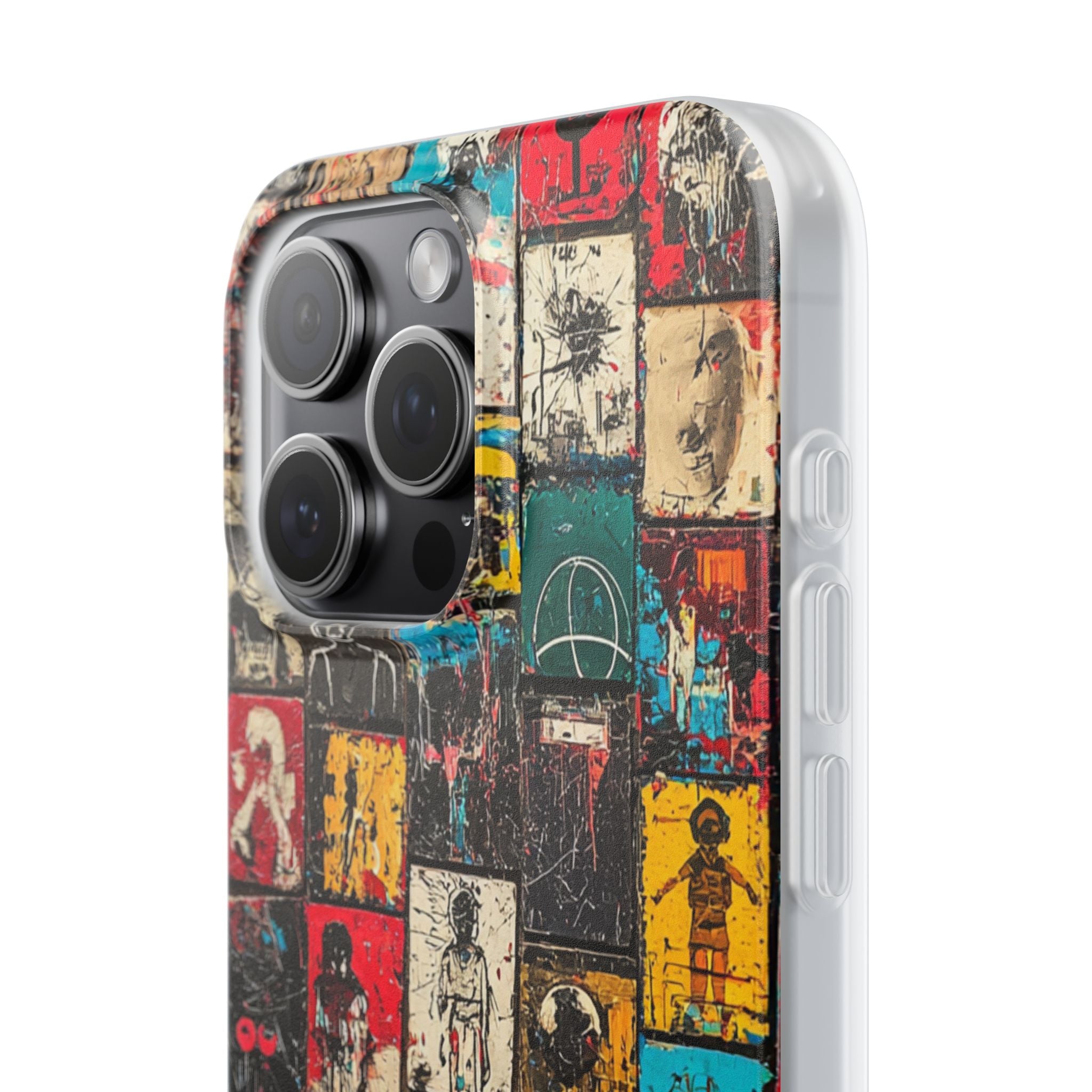 Figured Grid iPhone 15 Pro Max Case - Soft