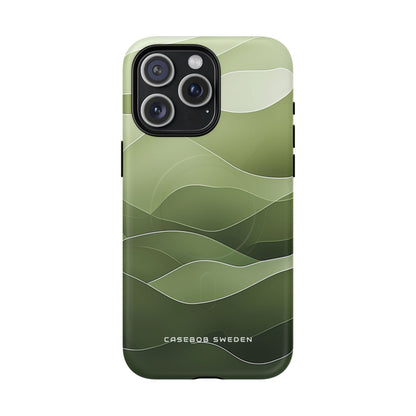 Gradient Emerald Drift iPhone 15 | Tough+ Phone Case