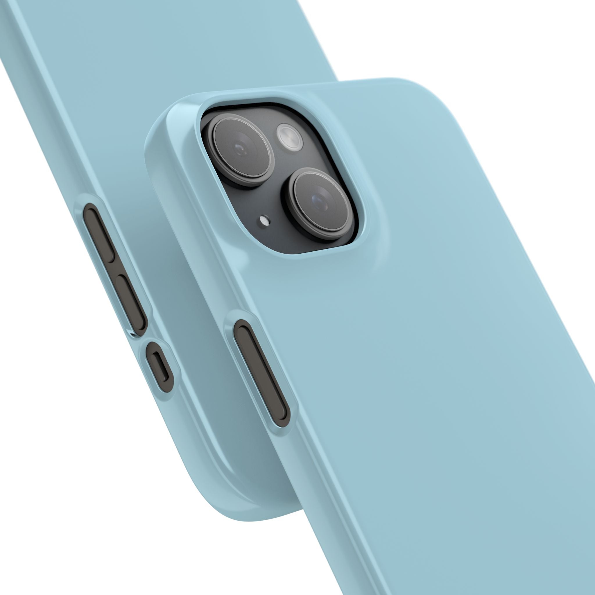 Light Blue iPhone 15 - Slim Phone Case