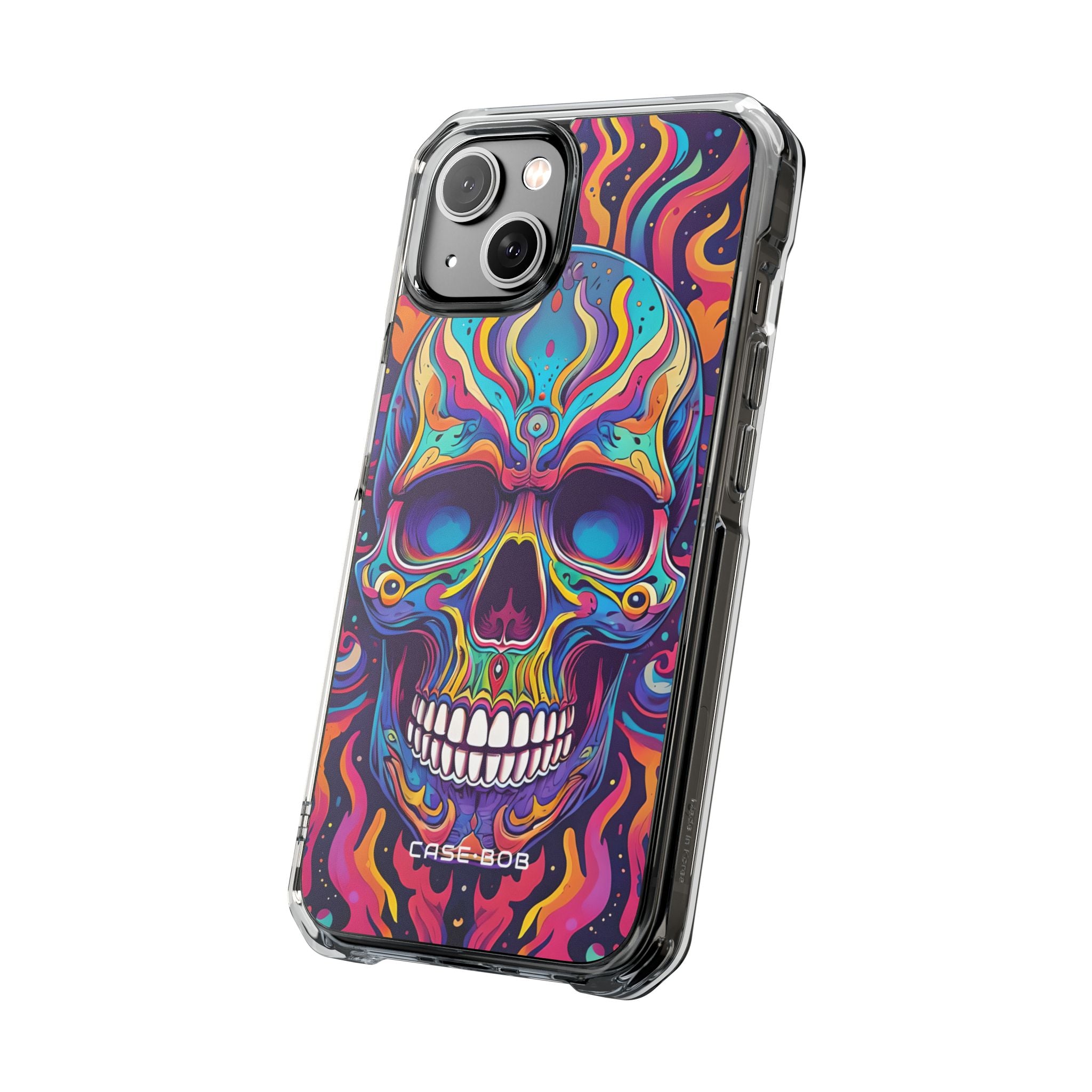 Flaming Skull iPhone 14 Case - Impact