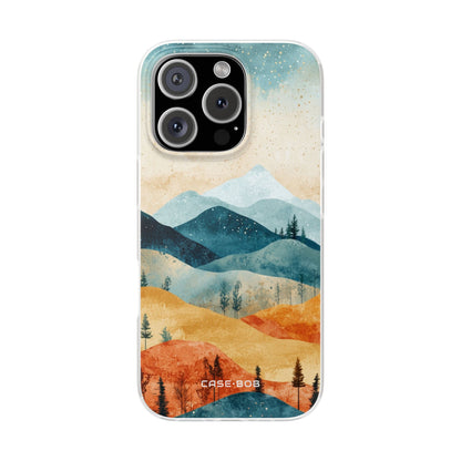 Moonlit Mountains iPhone 16 Pro Case - Soft