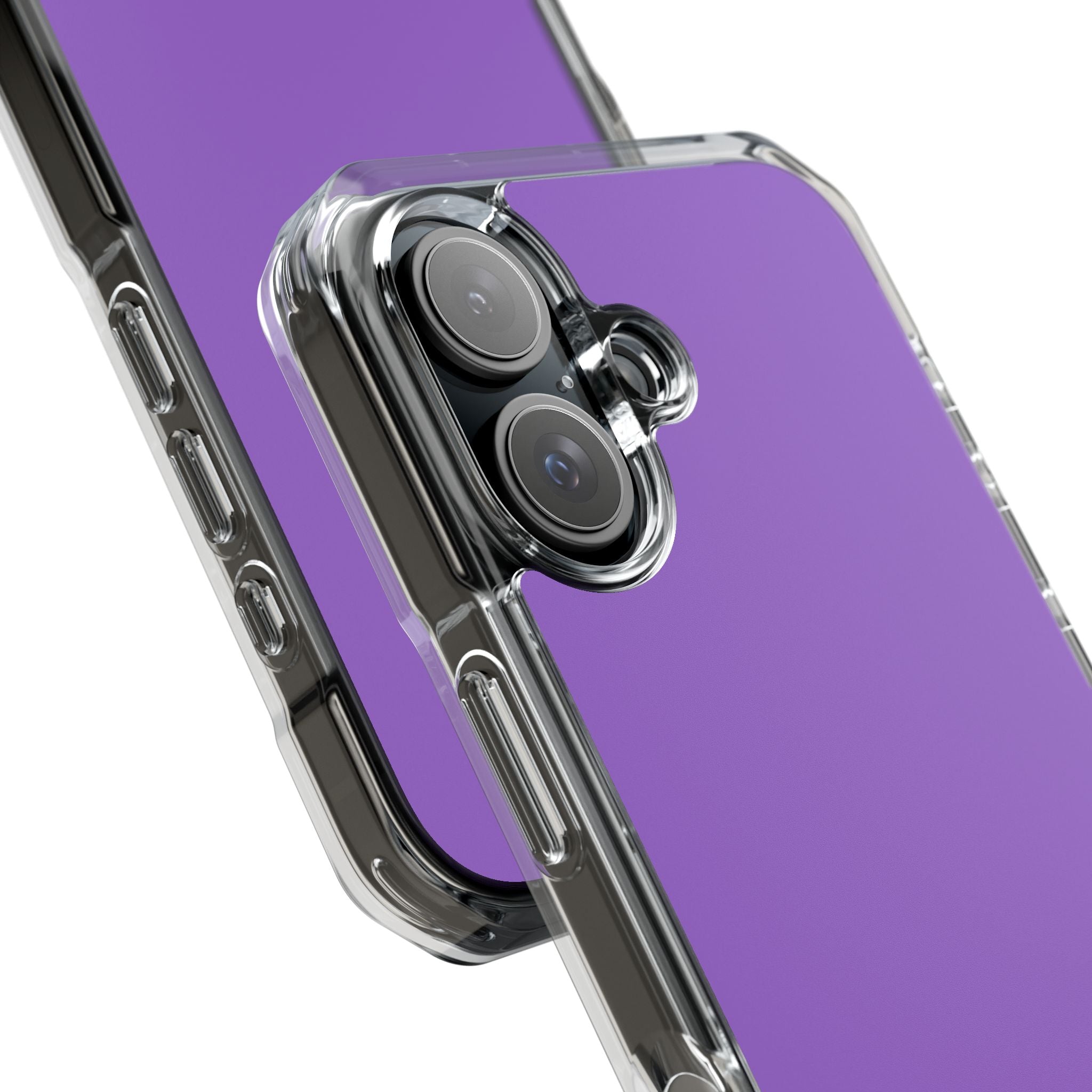 Amethyst Purple - Clear Impact iPhone 16 Phone Case