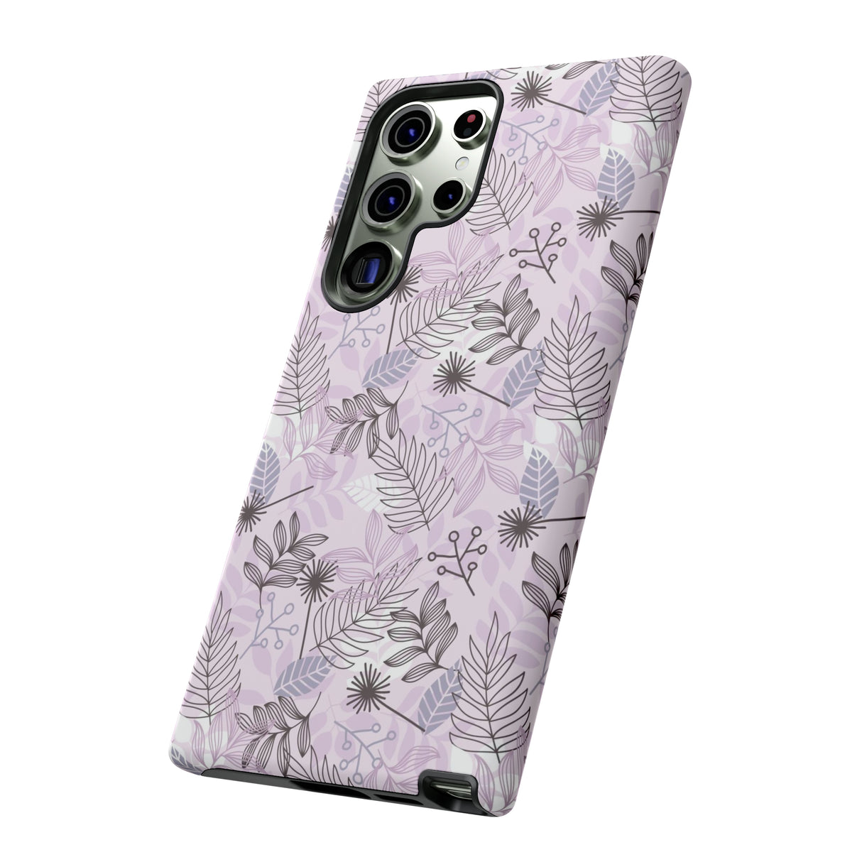 Purple Leaf - Protective Phone Case