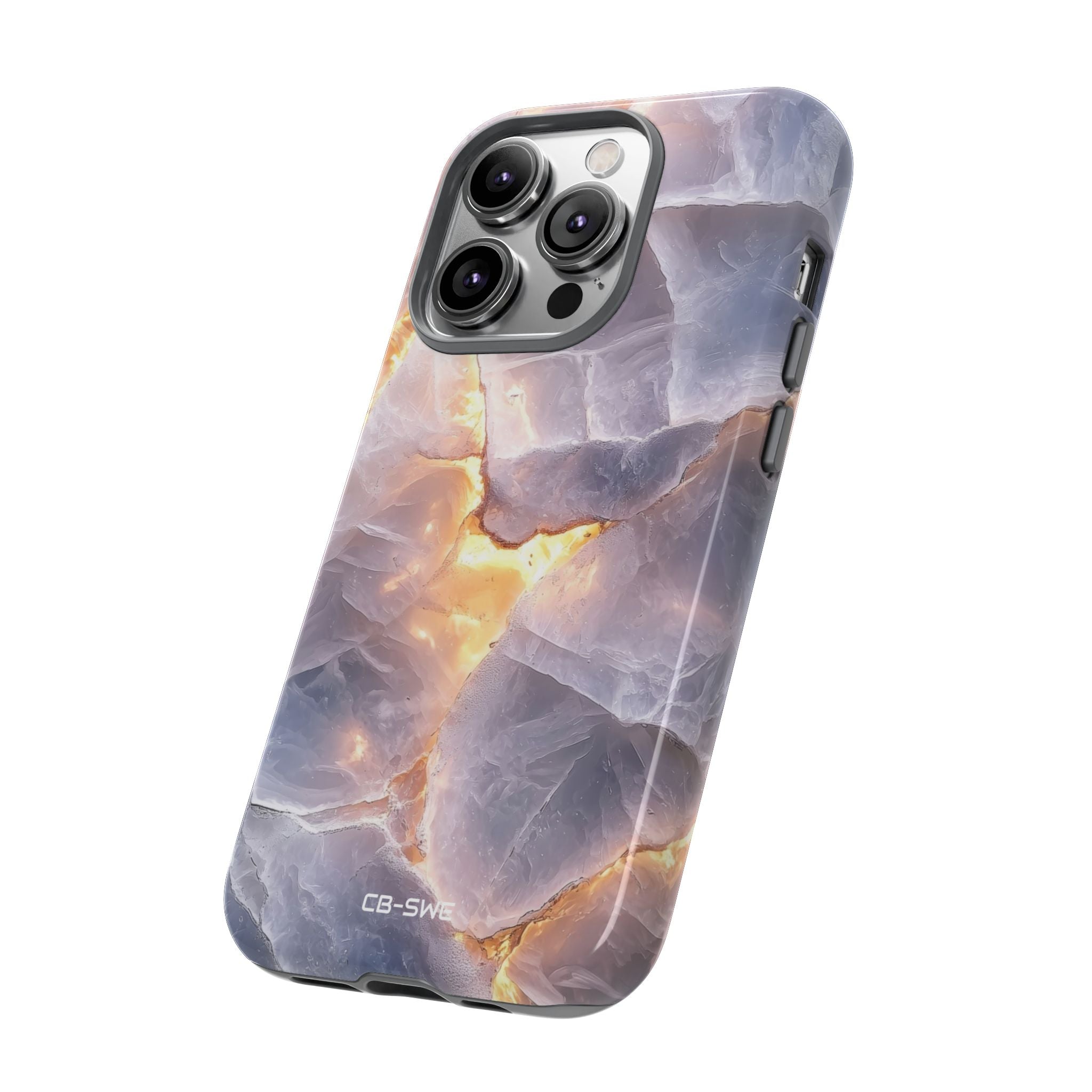 Glowing Stone Fragments - iPhone Case