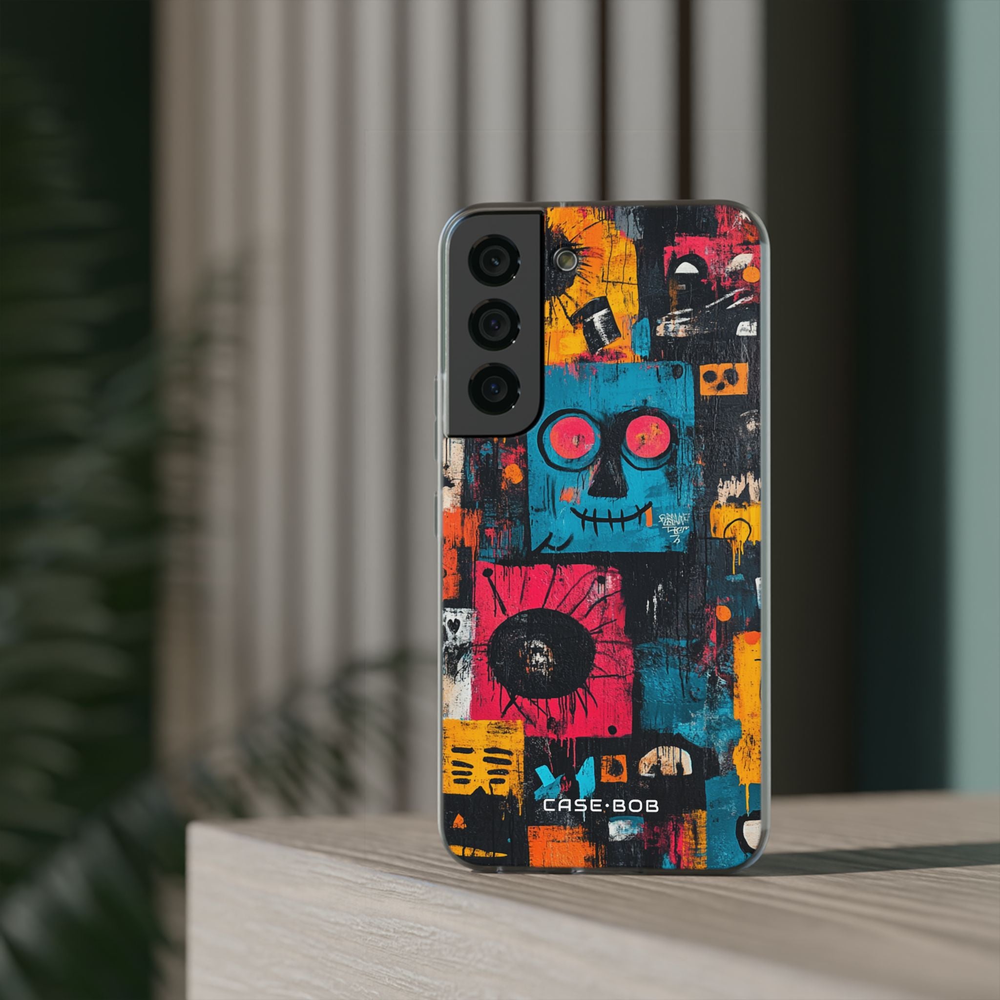 Blue Stitch Smile Samsung S22 - Soft