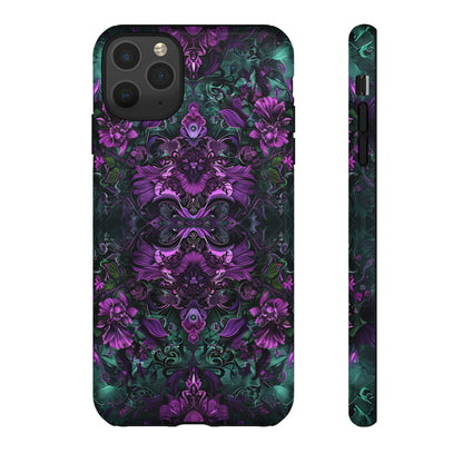 Baroque Floral Gothic - Protective Phone Case