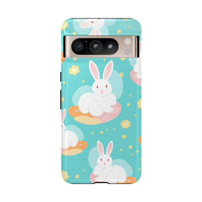 Bunnies Float Dreamily - Google Pixel Case