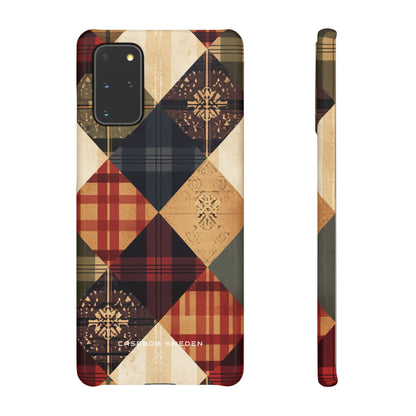 Rustic Geometric Patchwork Harmony Samsung S20 - Slim Phone Case