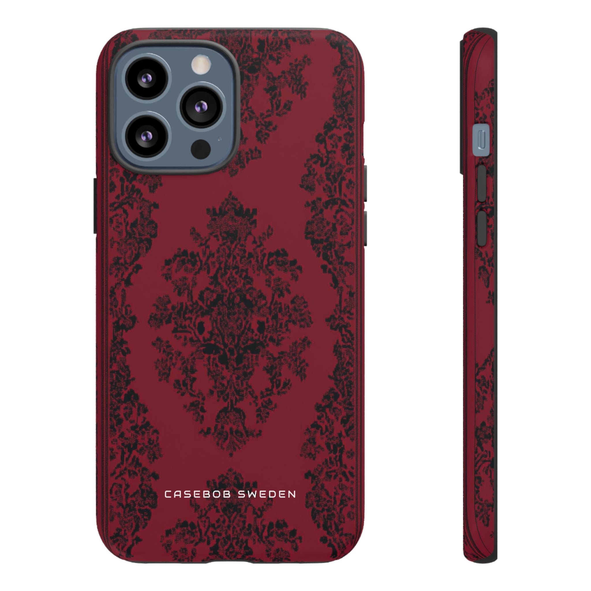 Gothic Crimson Elegance iPhone 13 - Tough Phone Case