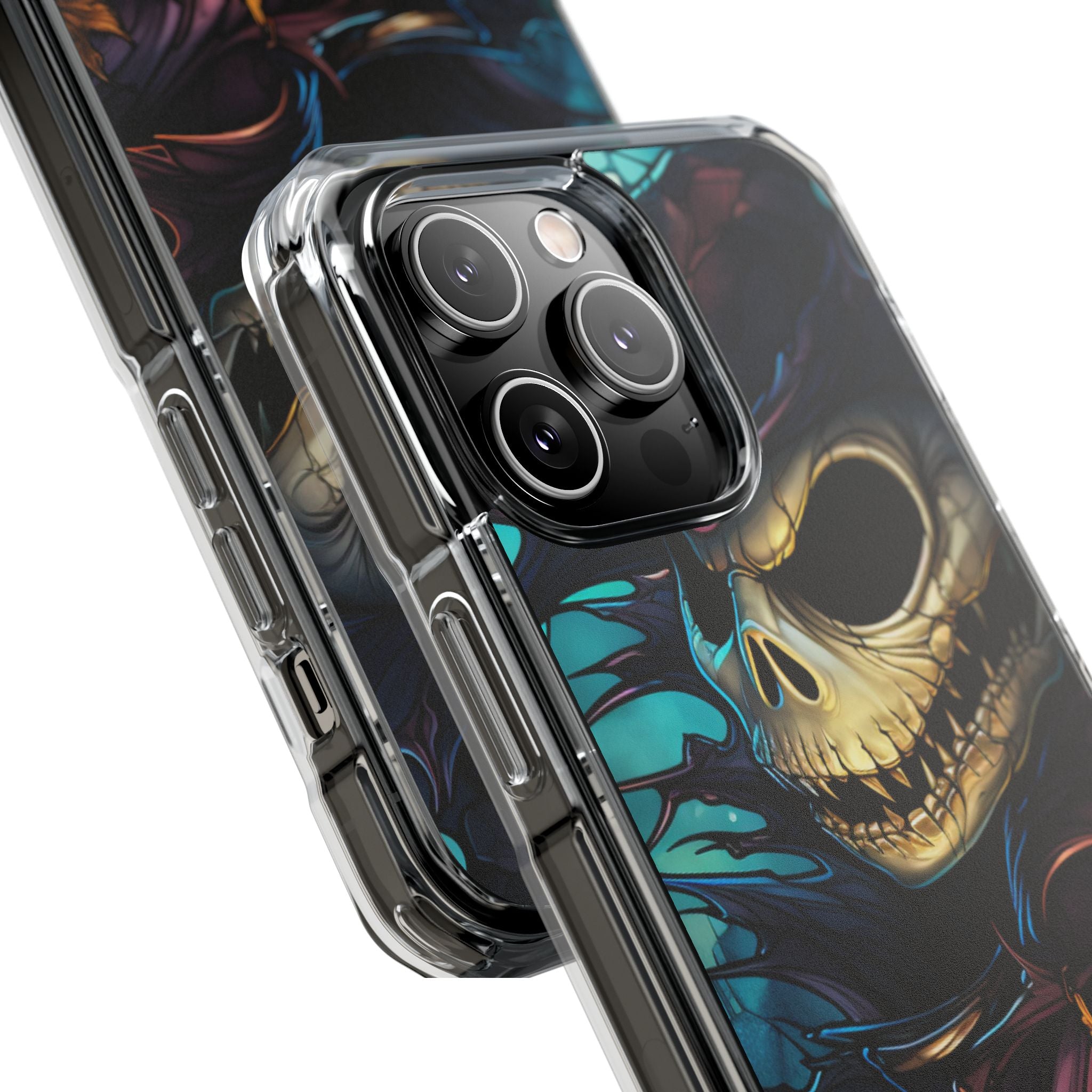 Skull Grins Brightly iPhone Case - Impact