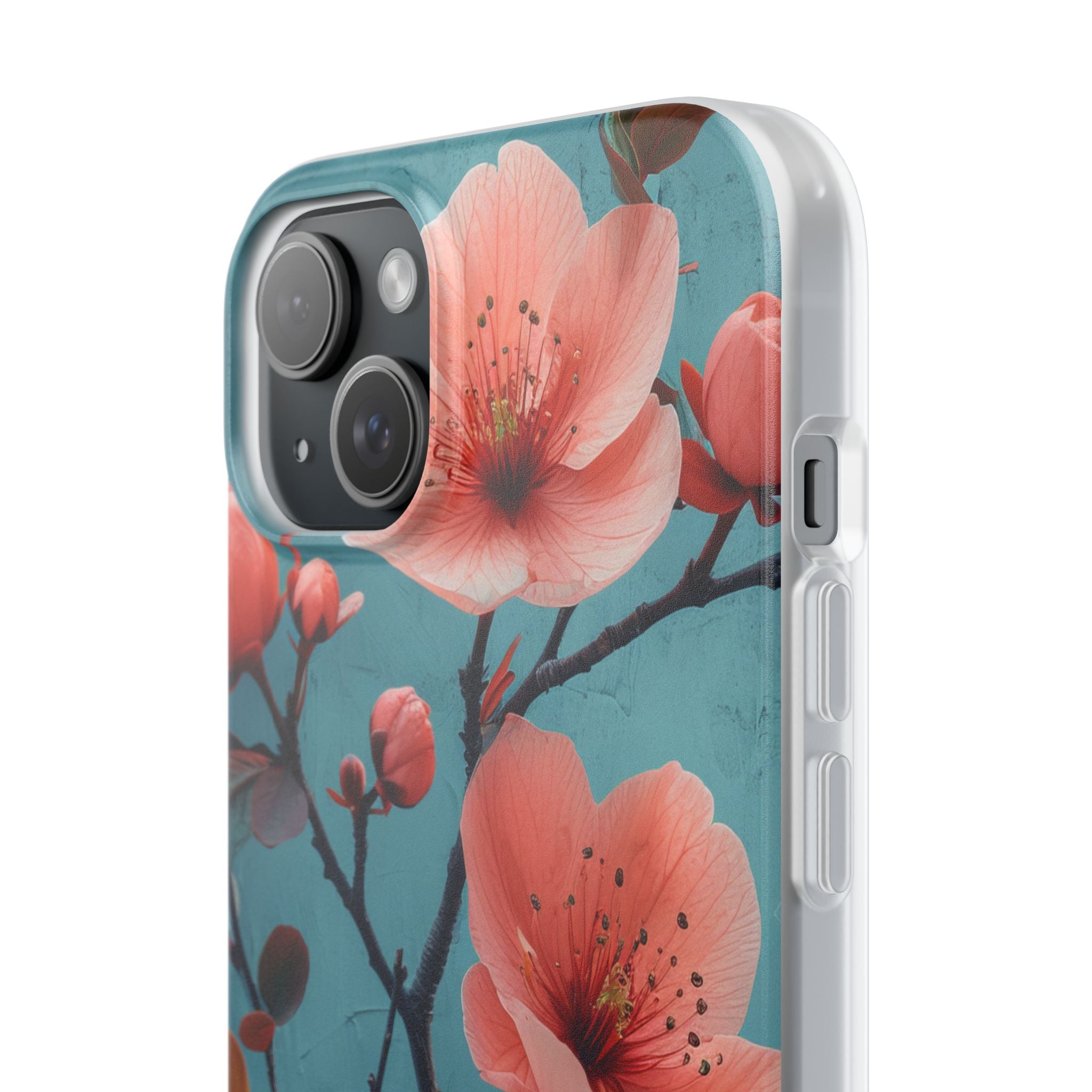 Floral Harmony Burst iPhone 15 - Flexi Phone Case