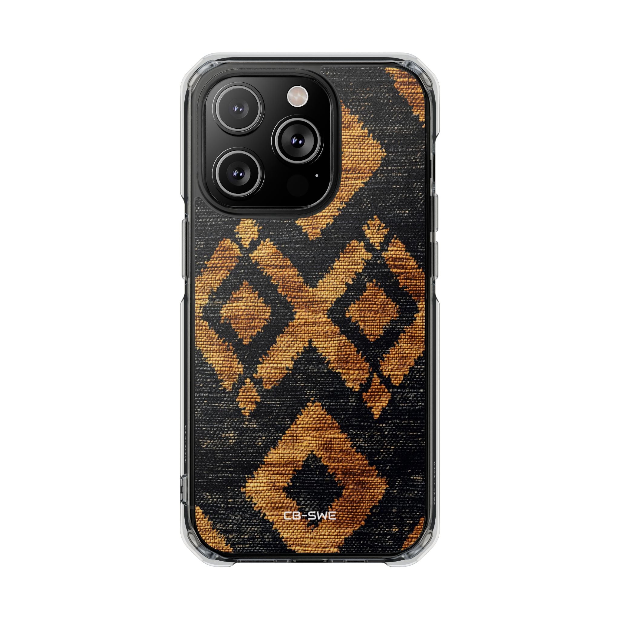 Diamond Shapes Intertwine iPhone Case - Impact