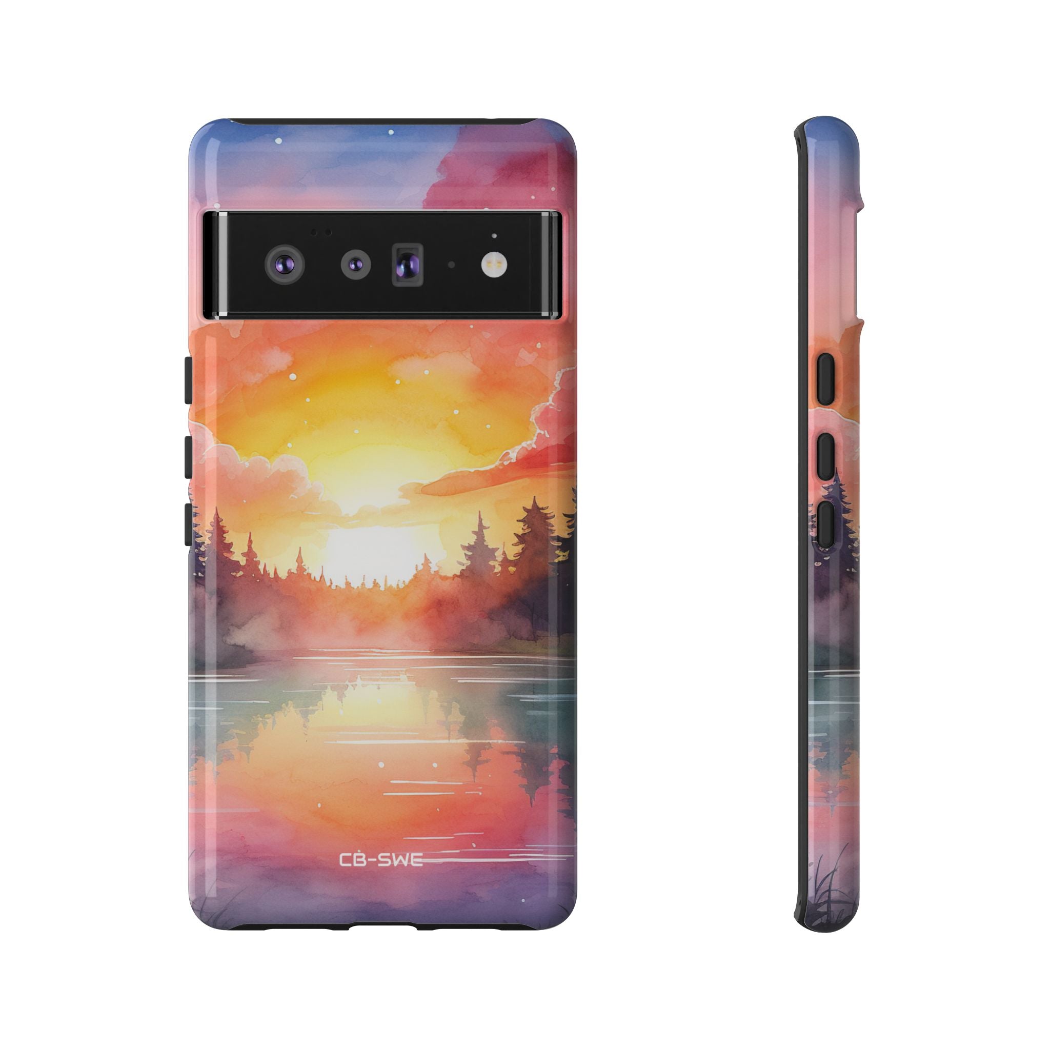 Sunset Reflections Glow - Google Pixel Case