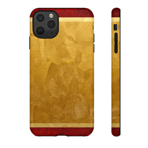 Vintage Gold Mirror - Protective Phone Case