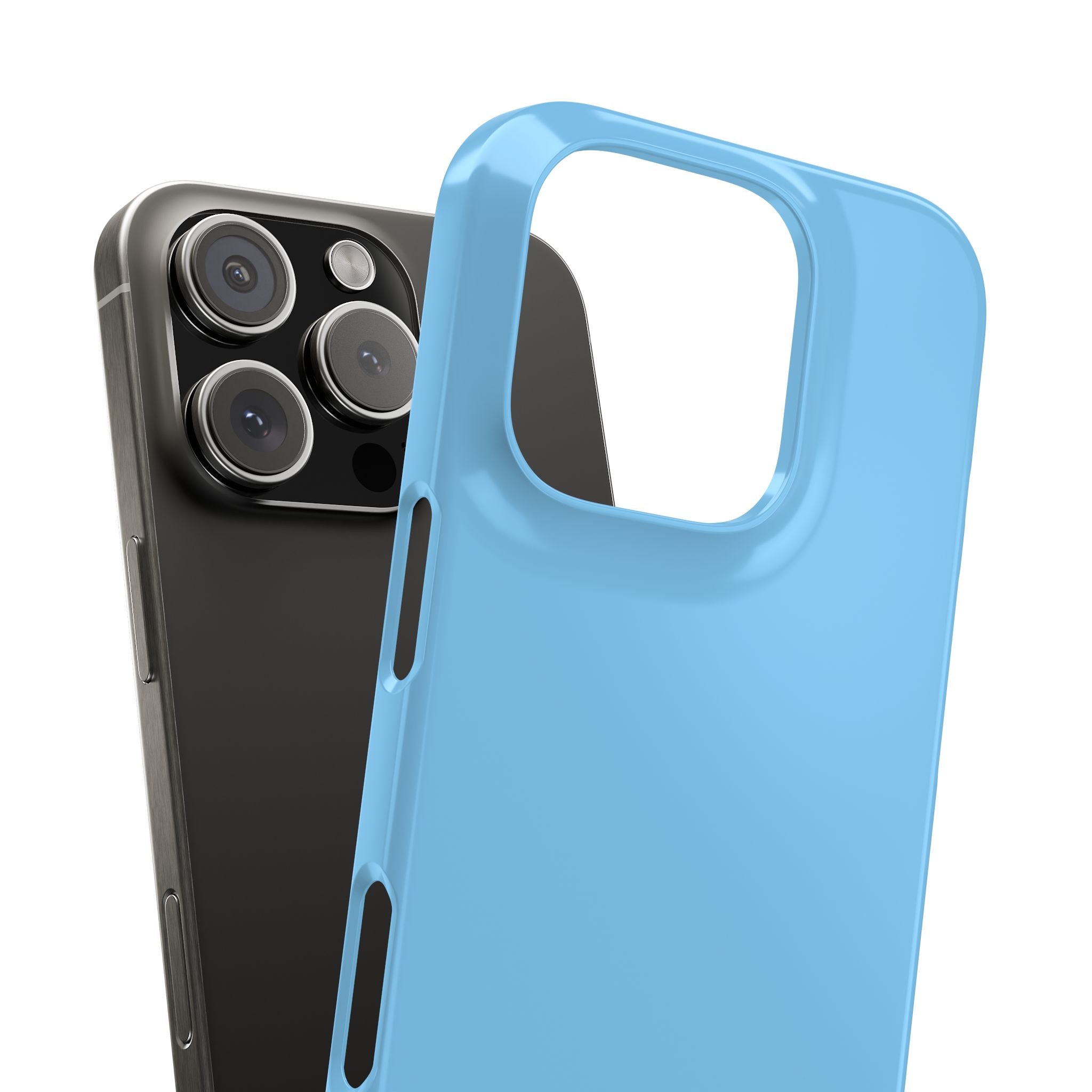 Light Sky Blue iPhone 16 - Slim Phone Case