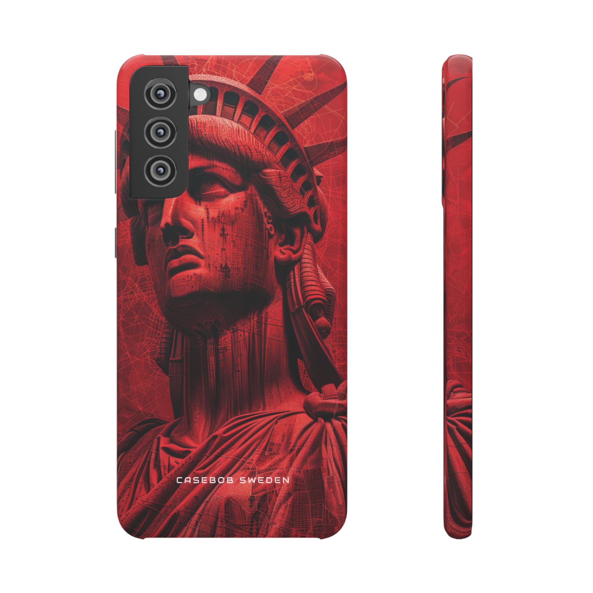 Zen Red Liberty Vision Samsung S21 - Slim Phone Case