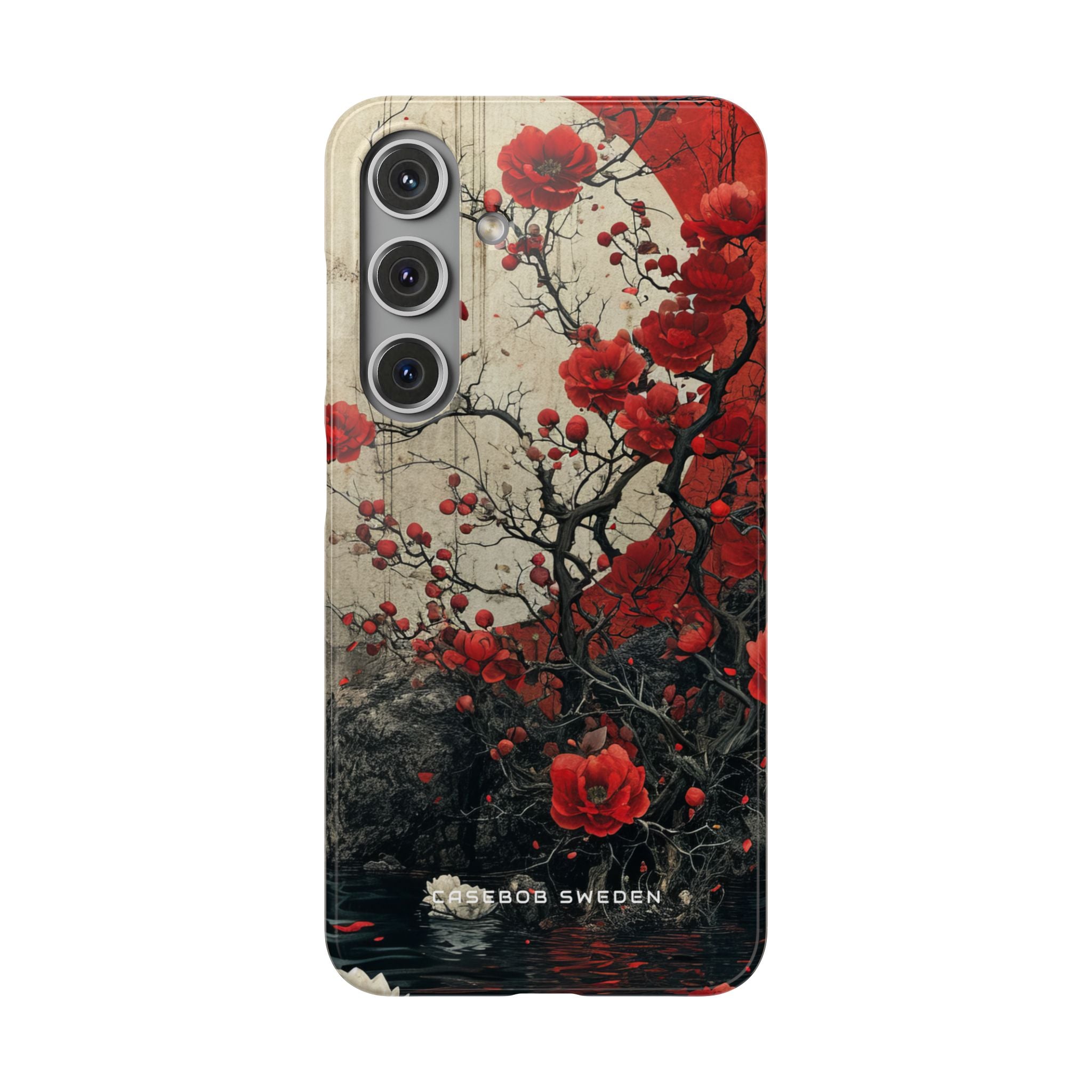 Zen Blossoms in Moonlight Samsung S24 - Slim Phone Case