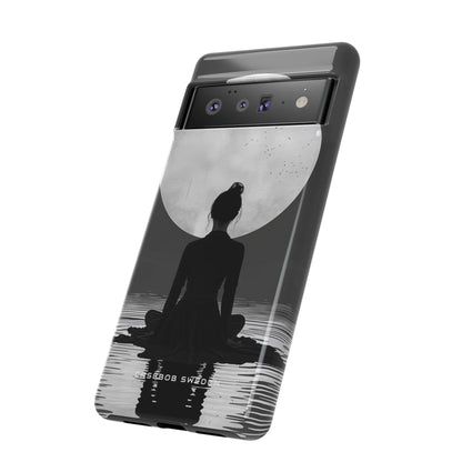 Zen Serenity Moon Reflection Google Pixel 6 - Tough Phone Case