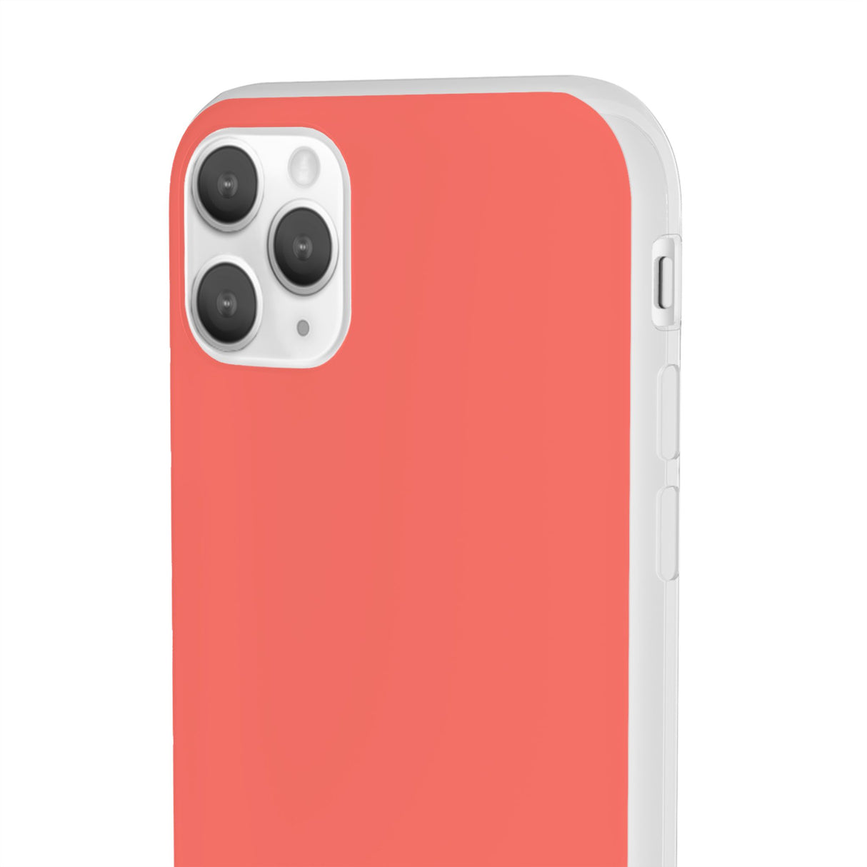 Living Coral Shade | Handyhülle für iPhone (Flexible Hülle)