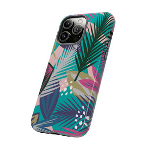 Tropical Leaf Loki - Protective Phone Case