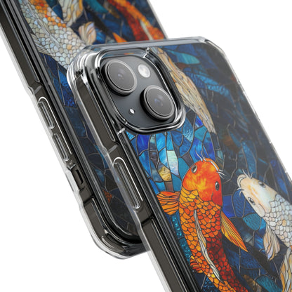 Koi Fish Swim iPhone Case - Impact
