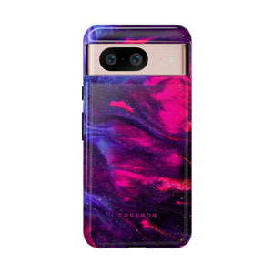 Deep Purple Ink Art - Protective Phone Case