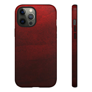 Grunge Red - Protective Phone Case