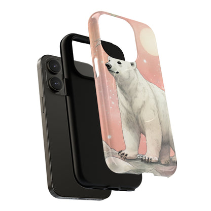 Polar Bear Dream iPhone 14 Pro Case - Tough+